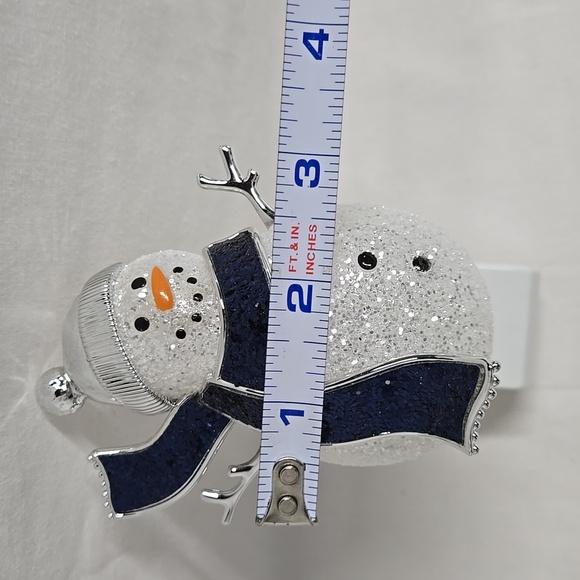 Bath & Body Works Wallflower Snowman  Plugin Diffuser Night Light Glitter CUTE - Picture 13 of 16